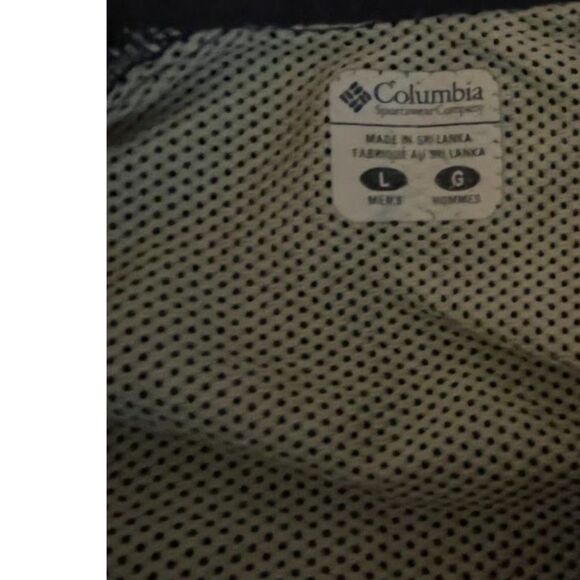 Columbia Men's Performance Hunting Gear Gorpcore Blue Button Dn Lng Slve Shirt L - Picture 2 of 8